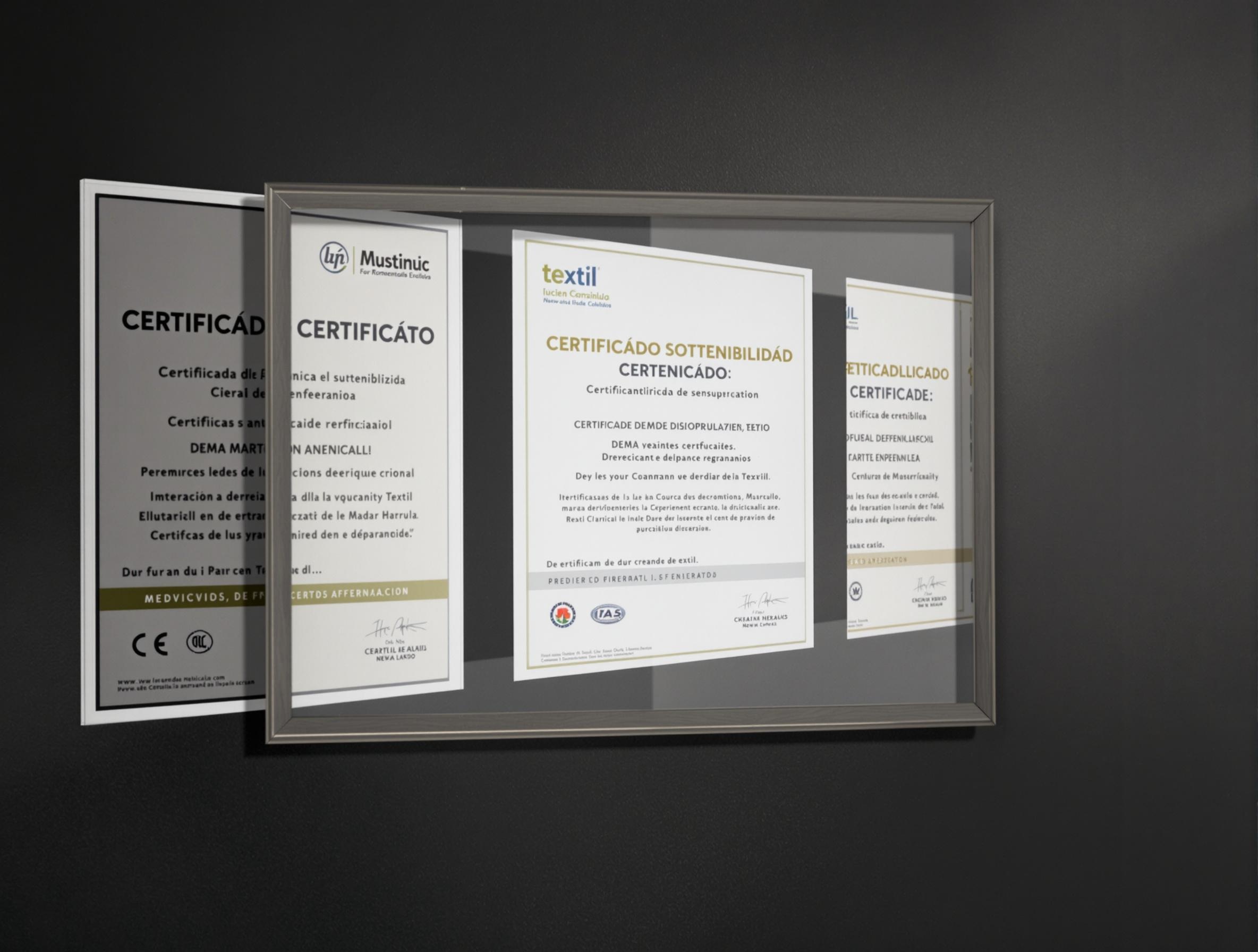 Certificación sostenibilidad textil responsable